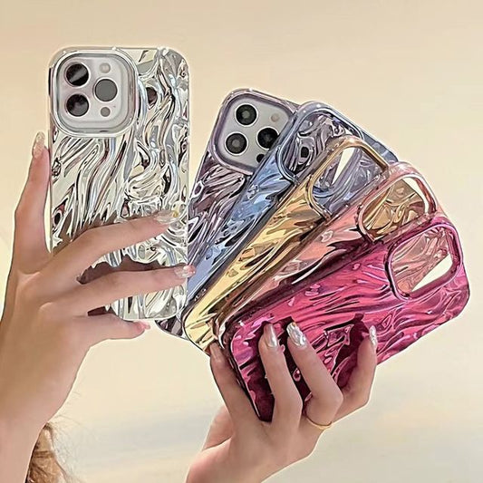 Textured Phone Metallic Case