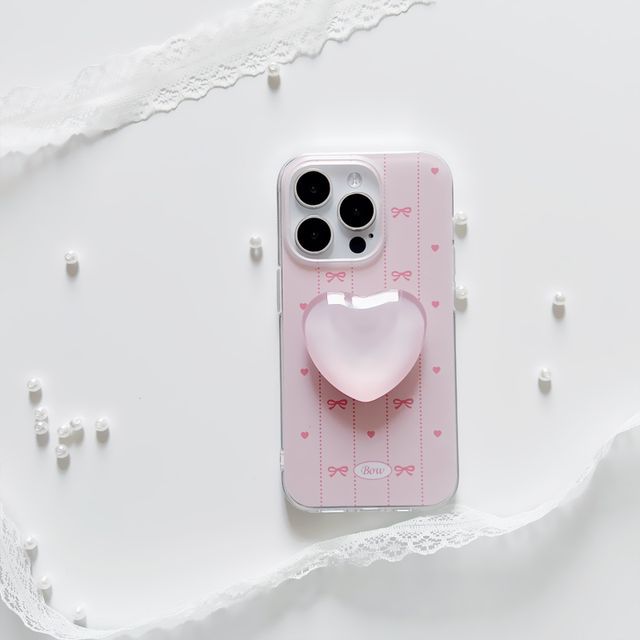 Stand Heart / Phone Case Bow