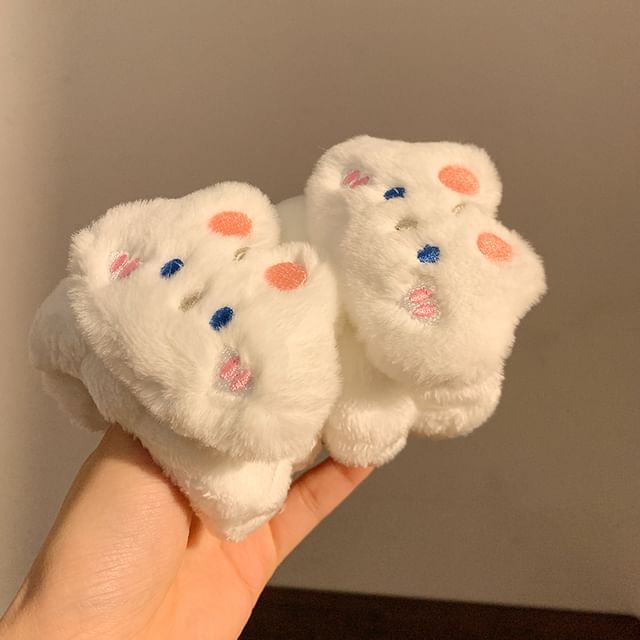 Chenille Wash (Various Designs) Wrist Animal Face Band
