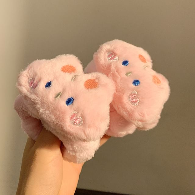 Chenille Wash (Various Designs) Wrist Animal Face Band