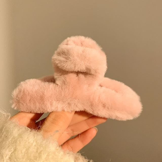 Plain Chenille Clamp Hair