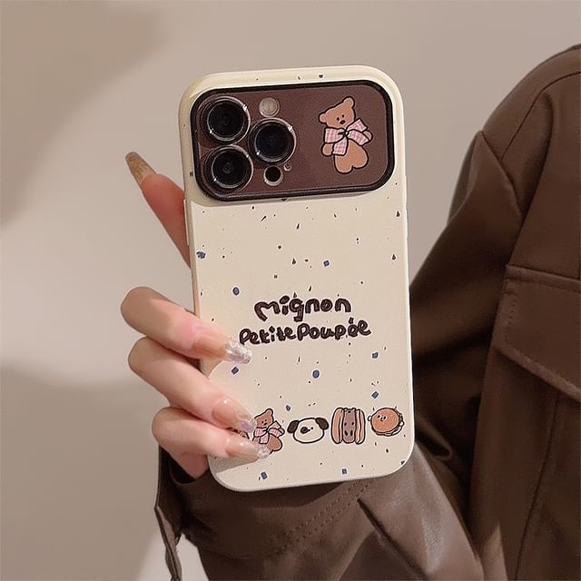 Cartoon Case Phone Lettering