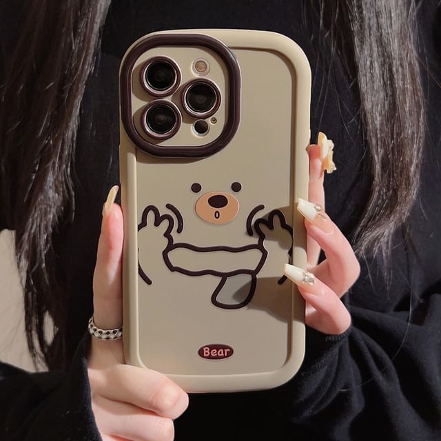 Bear Phone Print Case