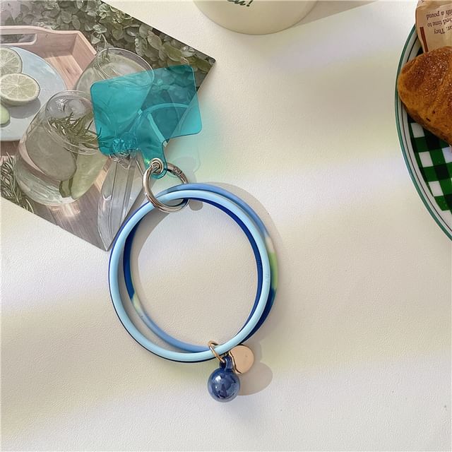 Phone Strap with Hoop Lanyard Pad