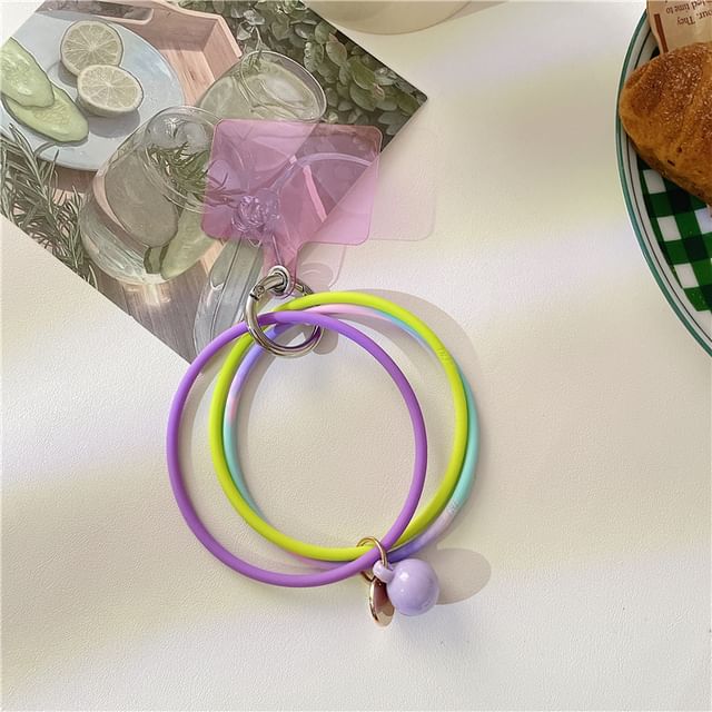Phone Strap with Hoop Lanyard Pad