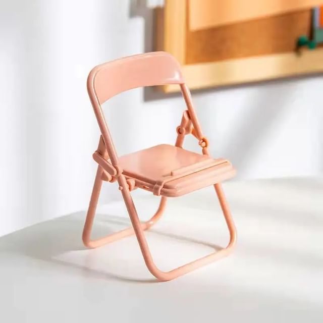 Plastic Desktop Stand Phone Chair