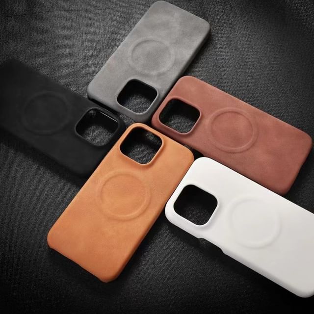 MagSafe Case Phone Faux Leather