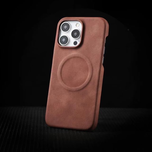 MagSafe Case Phone Faux Leather