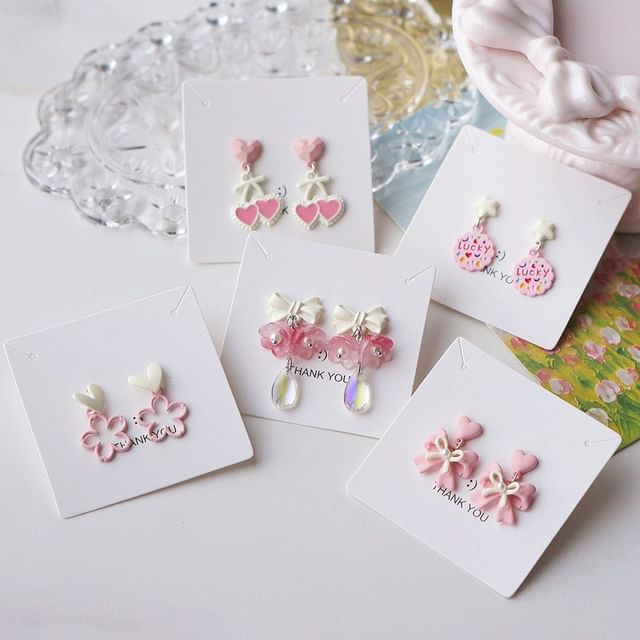 On (Various Earring Drop / Designs) Clip