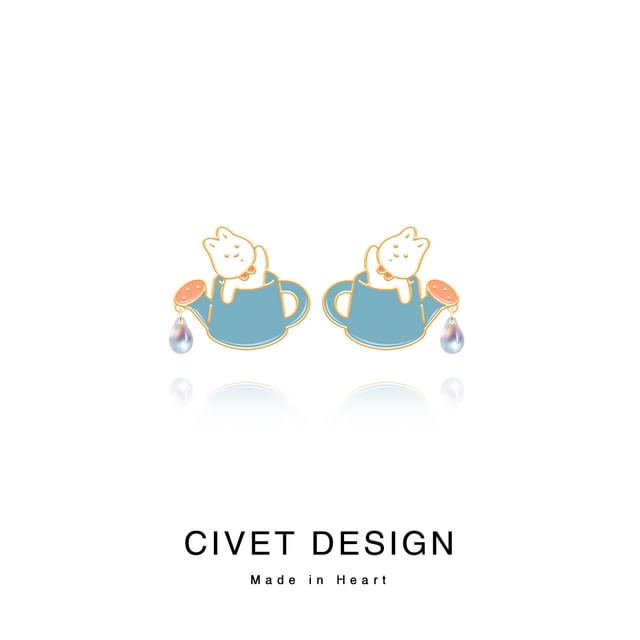 Stud Rabbit Earring ) / Cartoon ( Ear Sterling Various Silver Designs Cuff