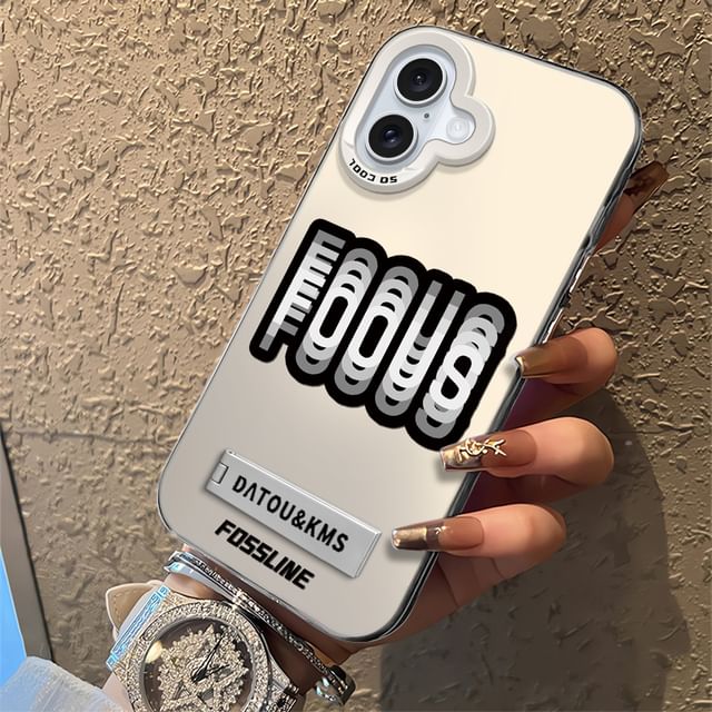 Lettering Stand Phone Case