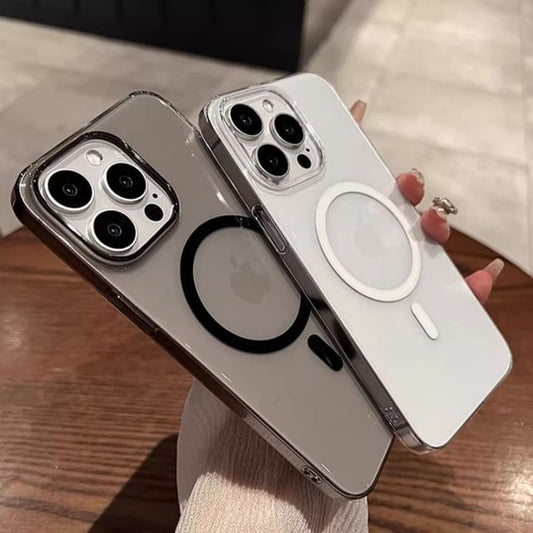 Transparent (Compatible MagSafe) with Phone Magnetic Case