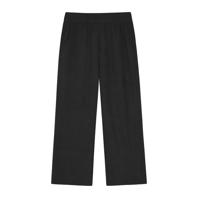 High Rise Corduroy Wide Leg Pants