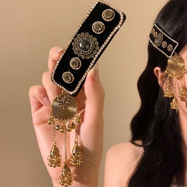 Set Clip / Beaded Hair Rhinestone