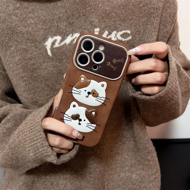 / Animal Strap Phone Set Case