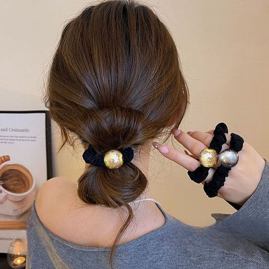 Tie Velvet Bead Hair