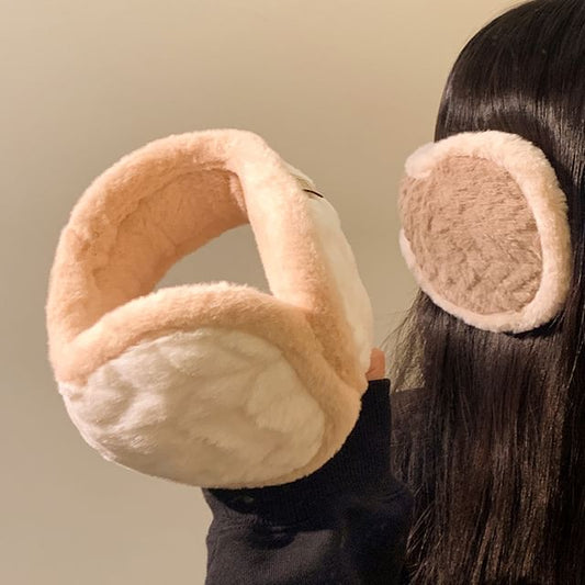 Trim Earmuffs Fluffy Contrast