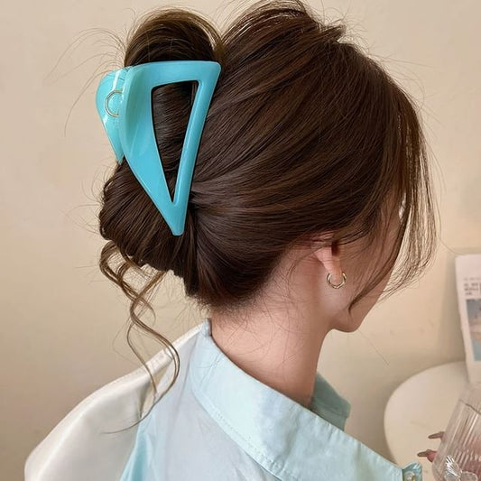 Triangle Plain Acrylic Hair Claw