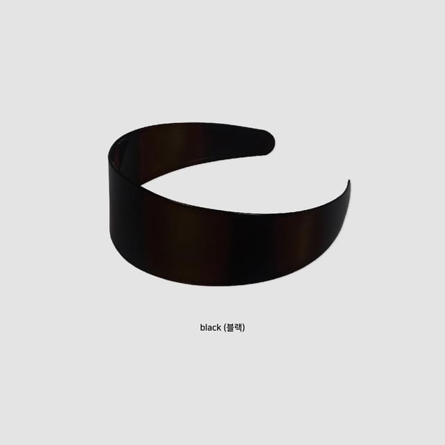 Wide Headband Plain