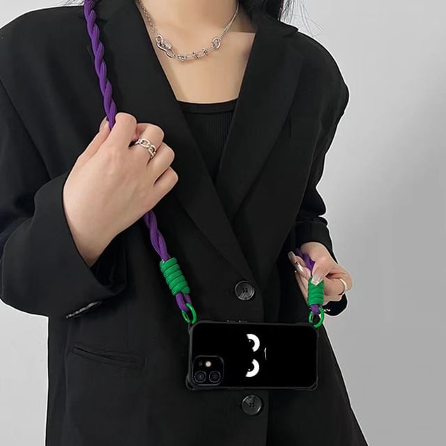 Eye Strap Set Cartoon / Phone Case Lanyard