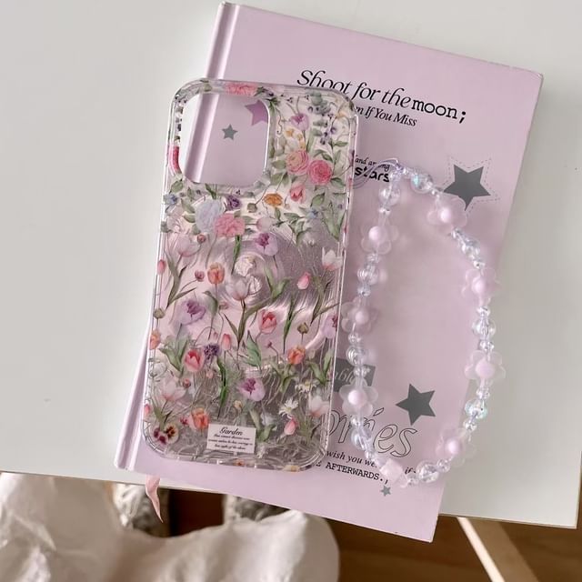 Floral Set Strap / Case Phone