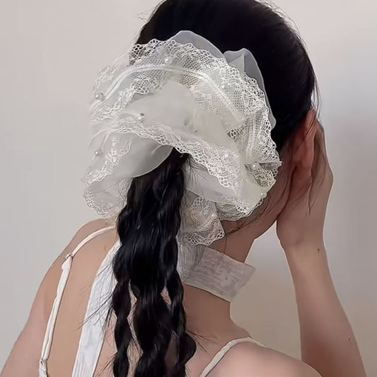Trim Scrunchie Lace