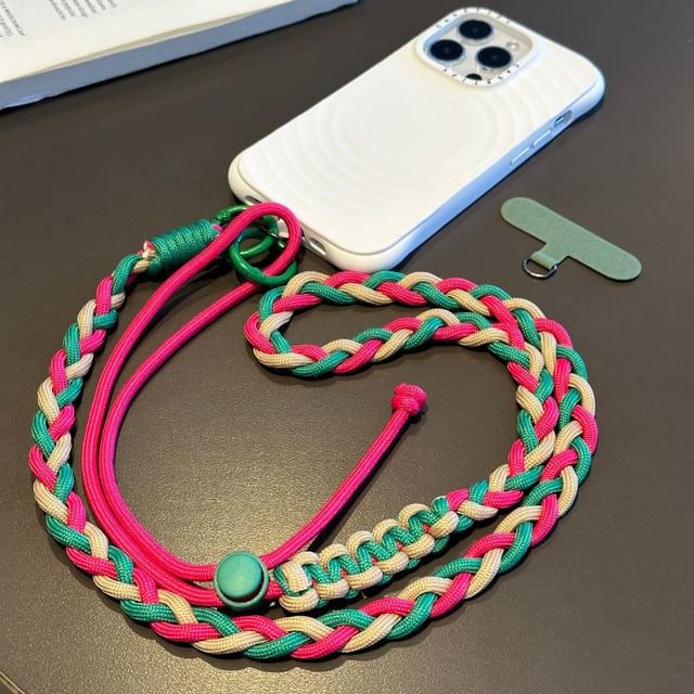 Braided Pad with Lanyard Phone Strap