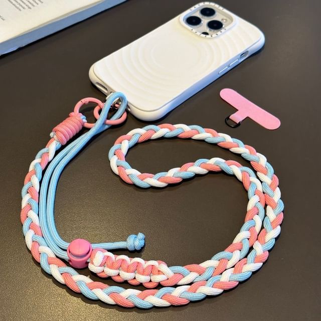 Braided Pad with Lanyard Phone Strap