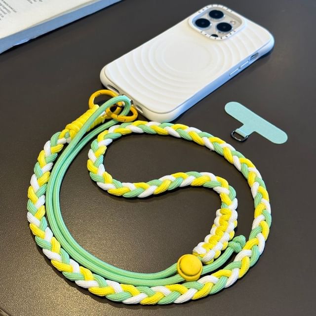 Braided Pad with Lanyard Phone Strap