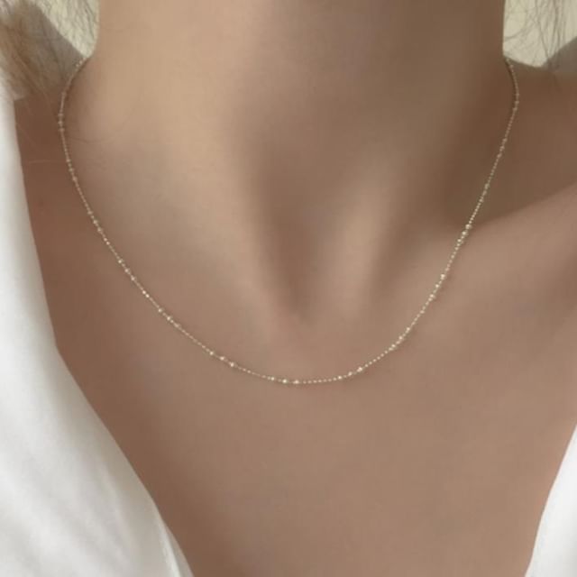 Necklace Silver Sterling 925 Dainty