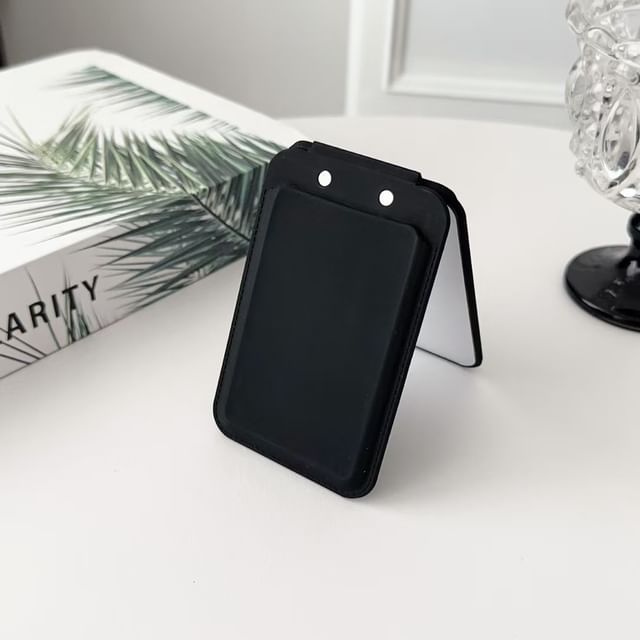 Holder Mirror MagSafe) Magnetic Card Portable (Compatible with