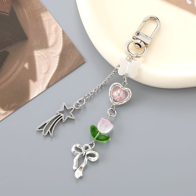 Shooting Star Charm Phone Tulip