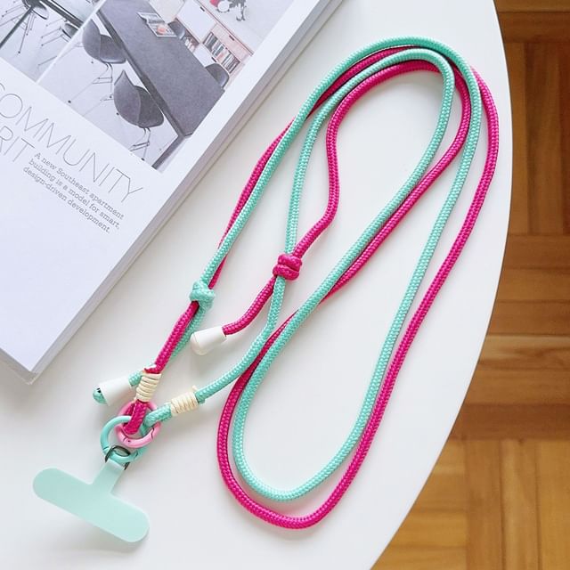 Lanyard Knotted Phone with Pad