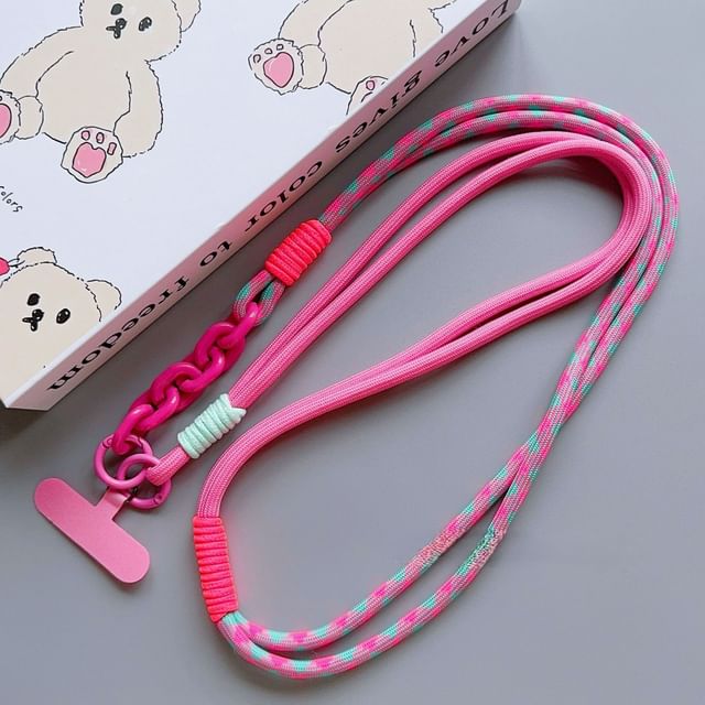 with Lanyard Phone Pad Two-Tone
