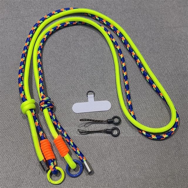 Phone with Two-Tone Pad Lanyard