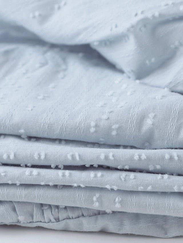 Women's Blue White Green Summer Spring Fall Midi Dress