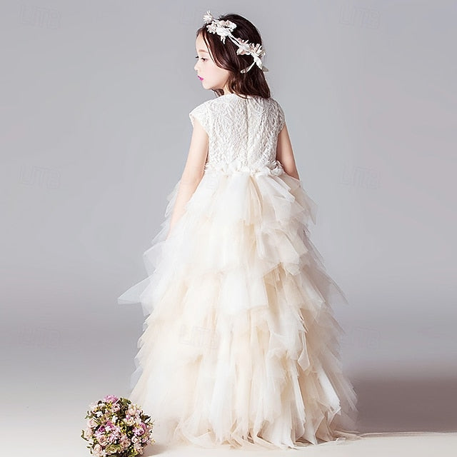 Kid's Flower Girl Dress Girls' Princess