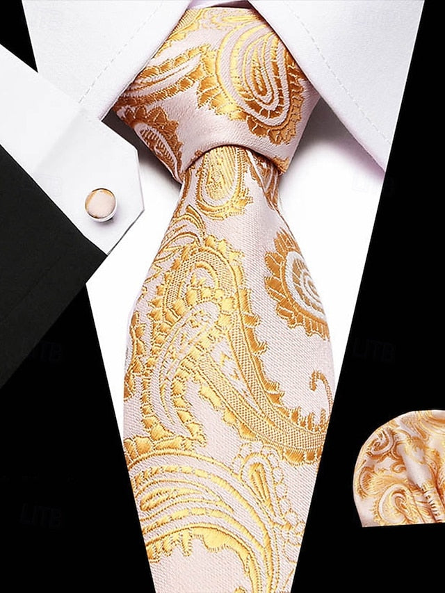 Pocket Purple Tie Men's – Square and Checkered Set Silk