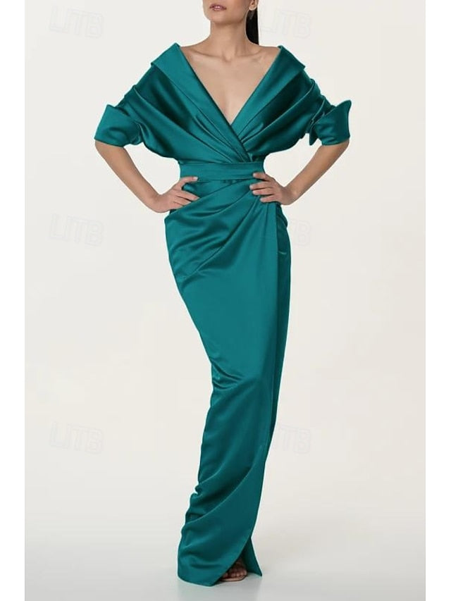 Bride Mother / of the Elegant Trumpet Dress Simple Mermaid