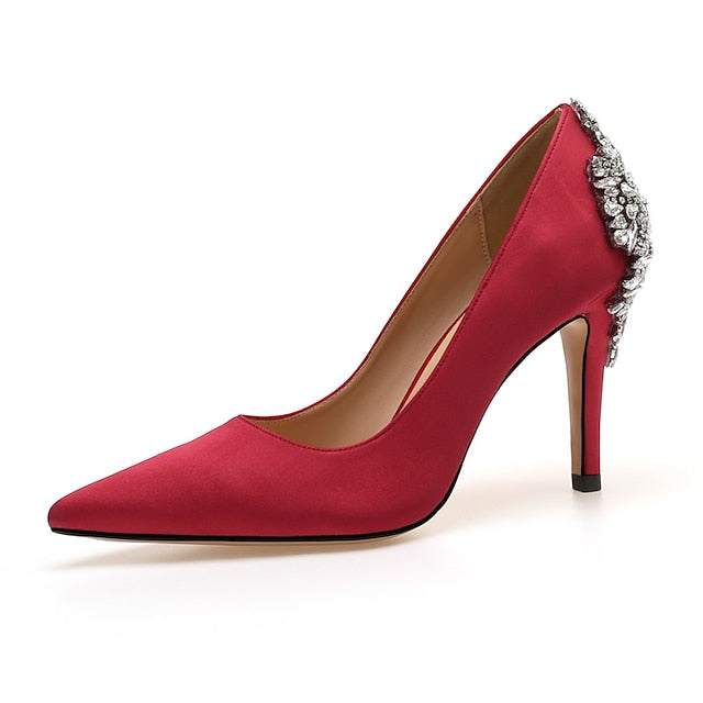 Bridesmaid Women's Shoes Bridal Dress Pumps Wedding Office