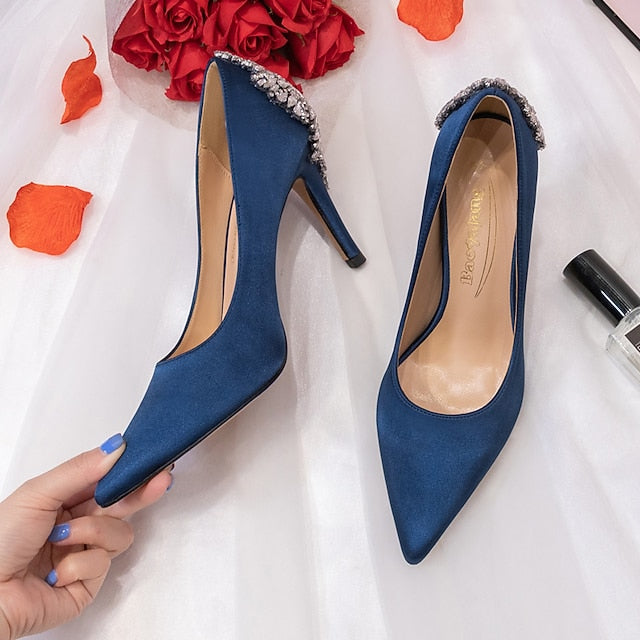 Bridesmaid Women's Shoes Bridal Dress Pumps Wedding Office