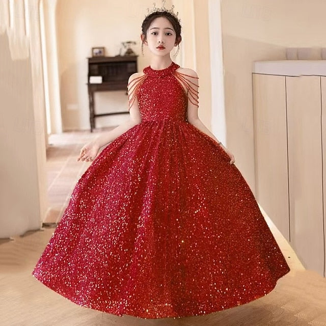 Dress Girls' Princess Flower Kid's Girl