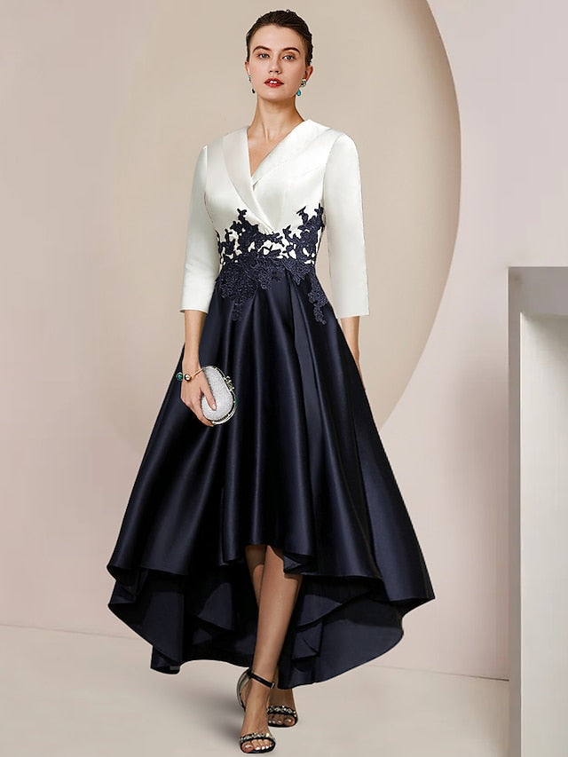A-Line Wedding Bride Formal the of Dress Tuxedo Mother