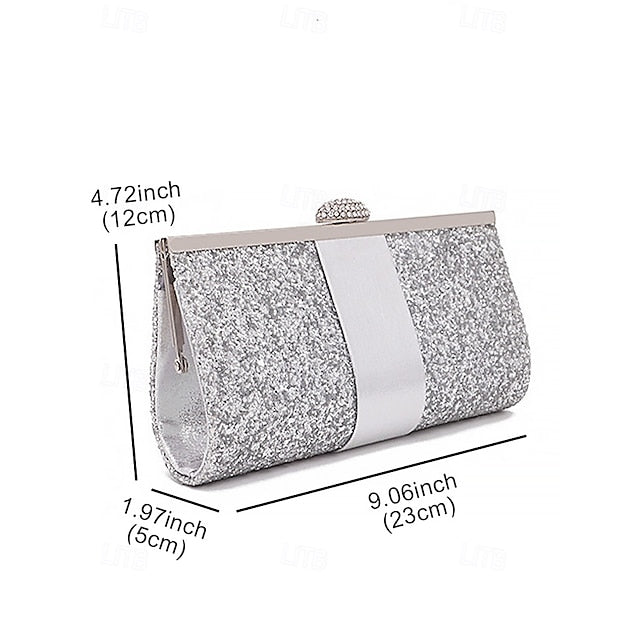 Clutches PU Tasche Polyester Schulter Damen Abend