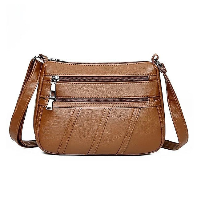 Crossbody Black Stylish Women's Bag – Faux Leather