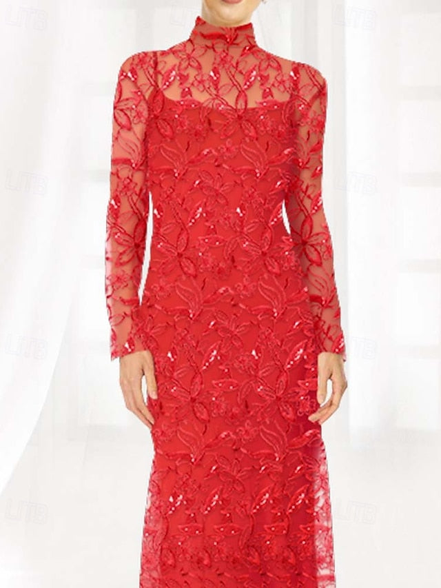 / Column Simple the of Bride Mother Elegant Dress Sheath