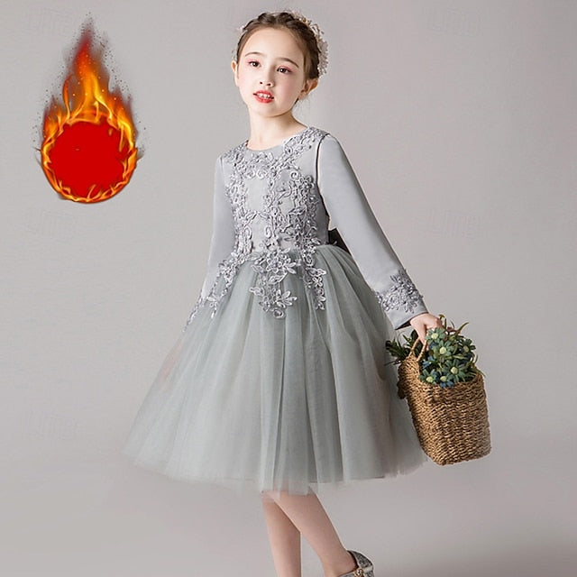Kid's Girls' Dress Princess Flower Girl