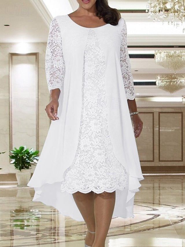 Wedding of Guest Beach Dress the A-Line Mother Bride