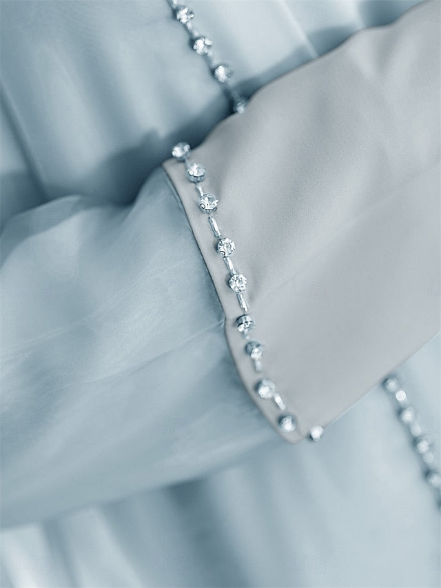of Elegant Piece Bride Formal Mother A-Line Two the Simple Dress