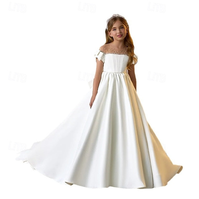 Girls' Dress First Flower Party Communion Girl